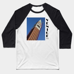 St. Mark bell tower in Venice Baseball T-Shirt